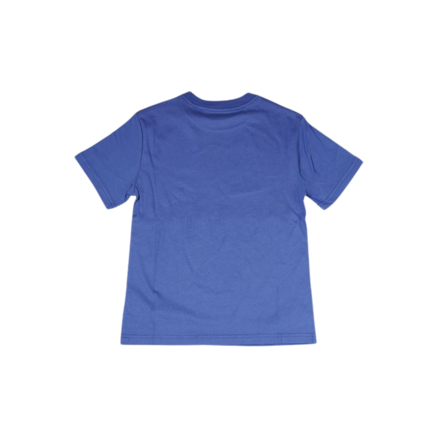 T-shirt Bambino Azzurra con stampa frontale e scollatura girocollo 