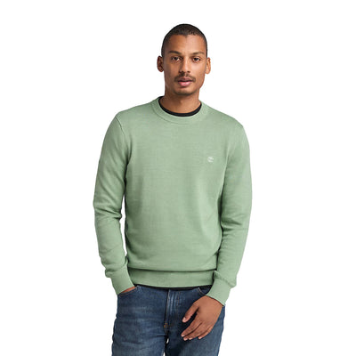 Maglione Uomo Williams River Verde modello frontale