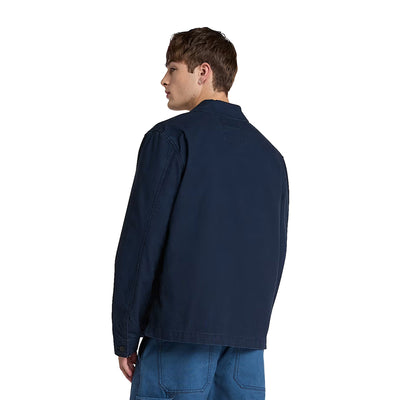 Giacca Uomo Chore in tela effetto lavato Blu modello retro