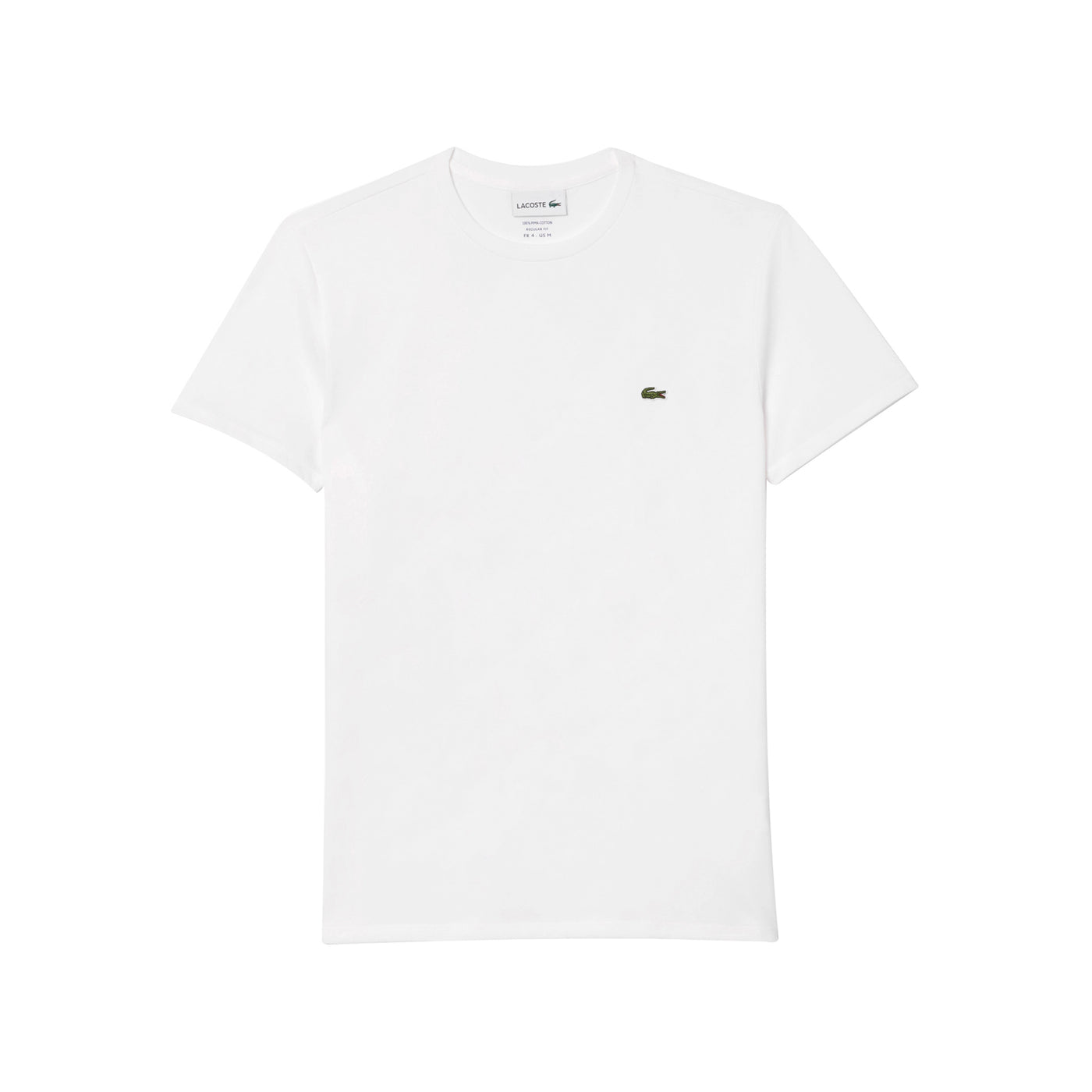 T-shirt Uomo in cotone Pima Bianco