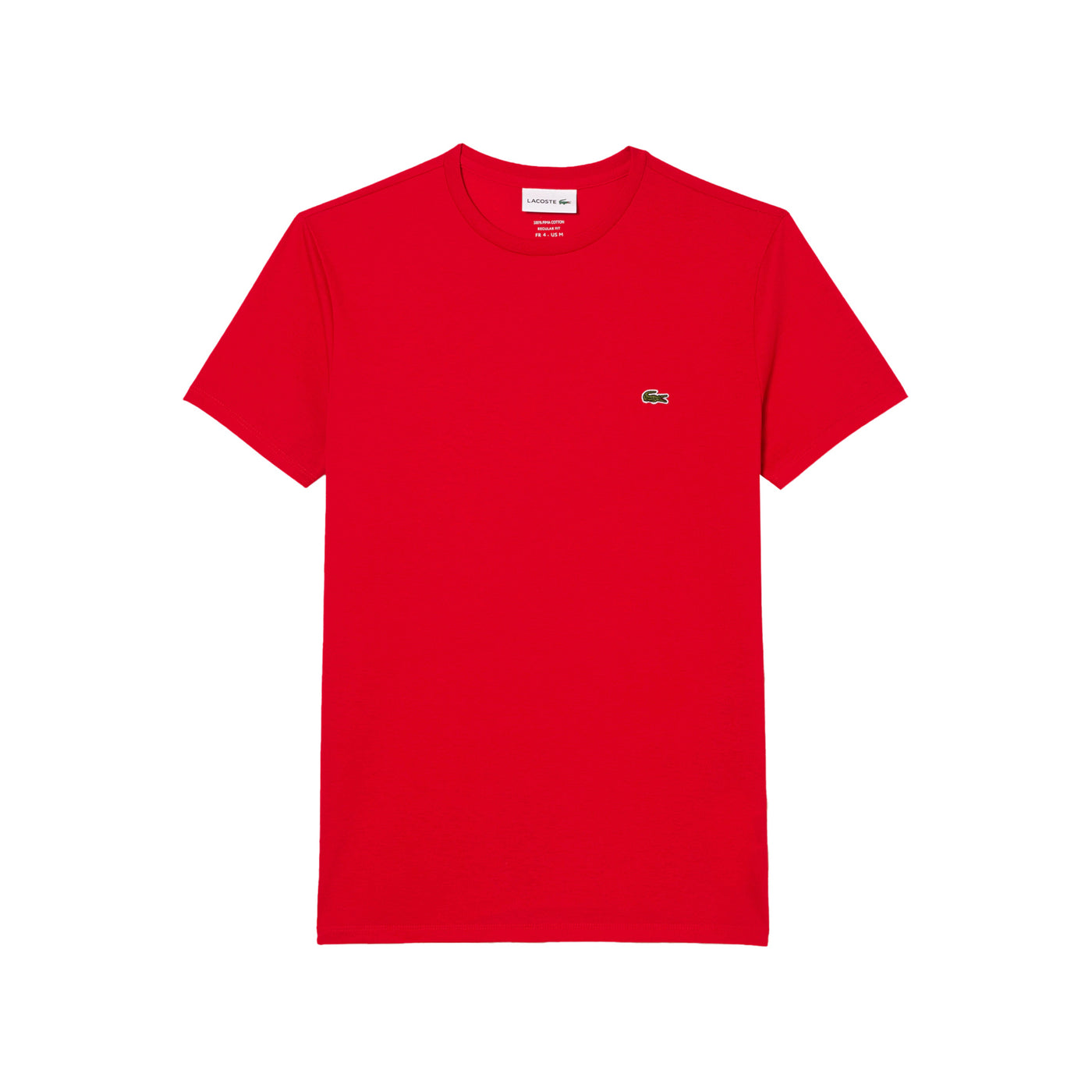 T-shirt Uomo in cotone Pima Rosso