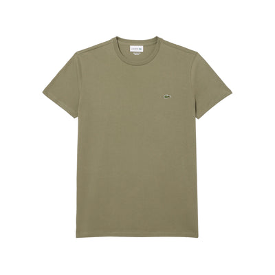 T-shirt Uomo in cotone Pima Verde militare