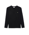 T-shirt Uomo in cotone Pima a maniche lunghe Nero