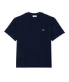 T-shirt girocollo Uomo in cotone navy