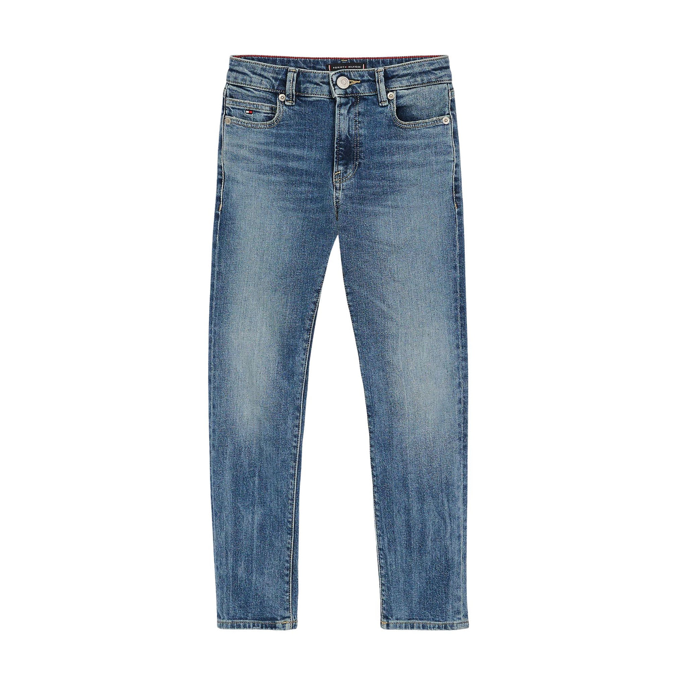 Jeans Bambino straight fit vintage wash sbiaditi