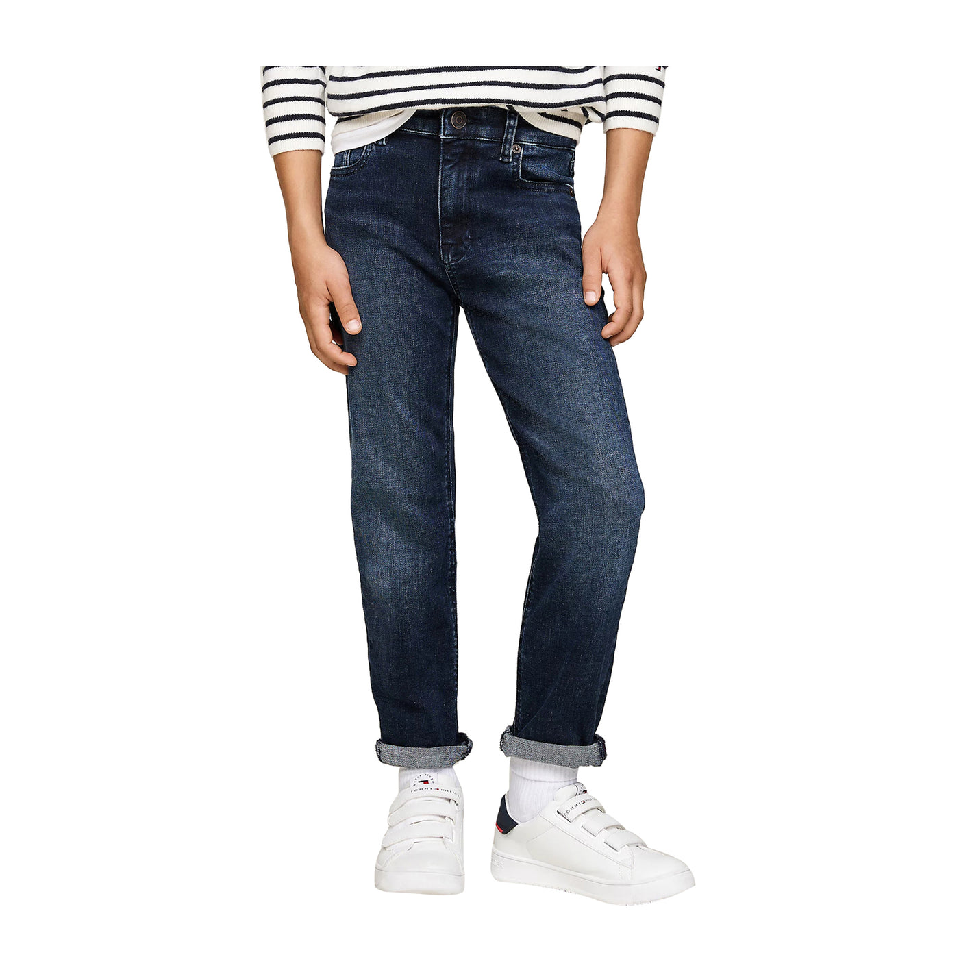 Jeans Bambino straight fit stile skater modello frontale