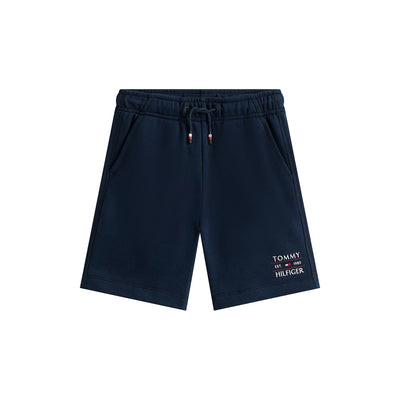 Shorts Navy Ragazzo con logo grafico