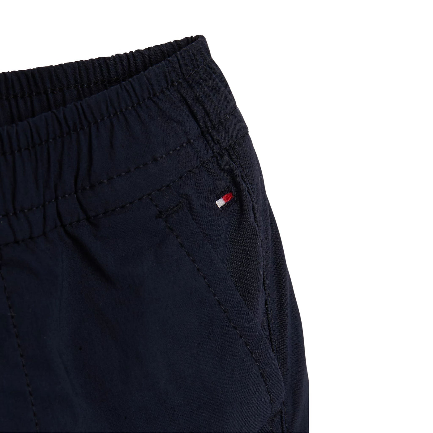 Pantaloni cargo da neonato Navy dettaglio bandierina 