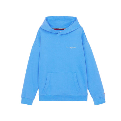 Felpa Bambino con cappuccio Azzurro