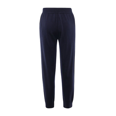 Pantalone Uomo in misto lana tinta unita, sportivo, modello joggers 