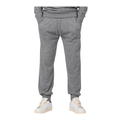 Pantalone Uomo misto lana Grigio, sportivo