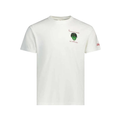 Acquista subito la T-shirt Uomo, in puro cotone a maniche corte e logo ricamato sulla manica, firmata Saint Barth su Old England: vieni a scoprire tutta la collezione sul nostro sito