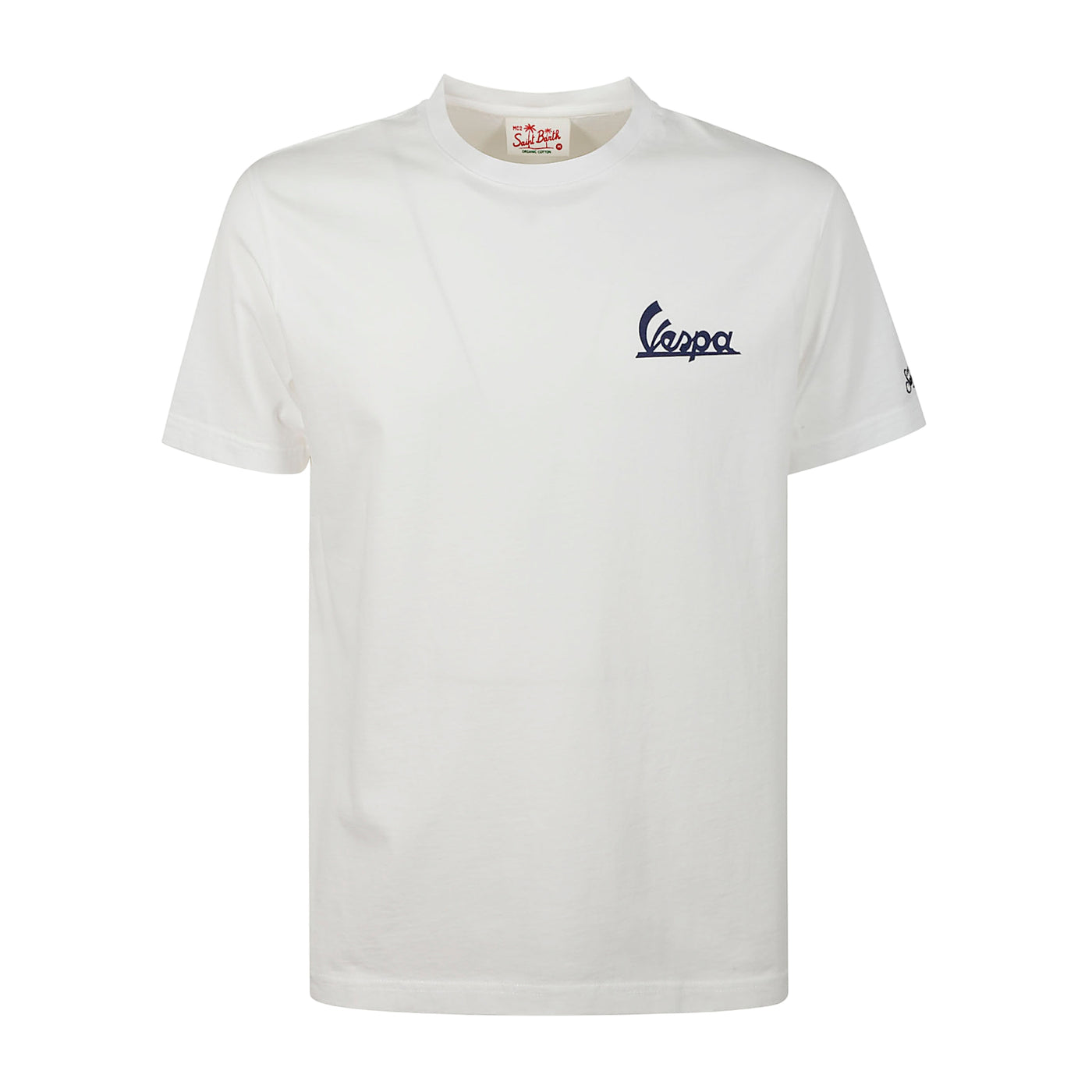 Acquista subito la T-shirt Uomo, in puro cotone a maniche corte e logo ricamato sulla manica firmata Saint Barth su Old England: vieni a scoprire tutta la collezione sul nostro sito