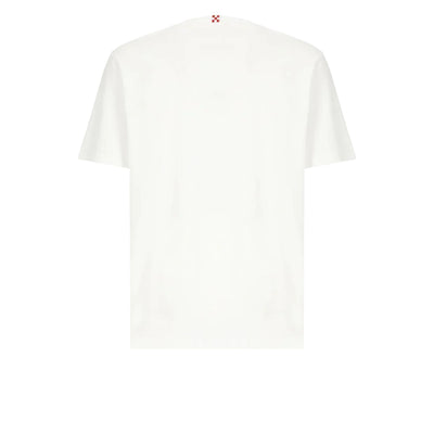 Acquista subito la T-shirt Uomo, in puro cotone a maniche corte, girocollo e logo ricamato sulla manica firmata Saint Barth su Old England: vieni a scoprire tutta la collezione sul nostro sito. 