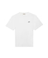 T-shirt Uomo in tinta unita bianca con logo ricamato