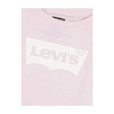 T-shirt Bambina con maxi stampa logo frontale e scollatura girocollo