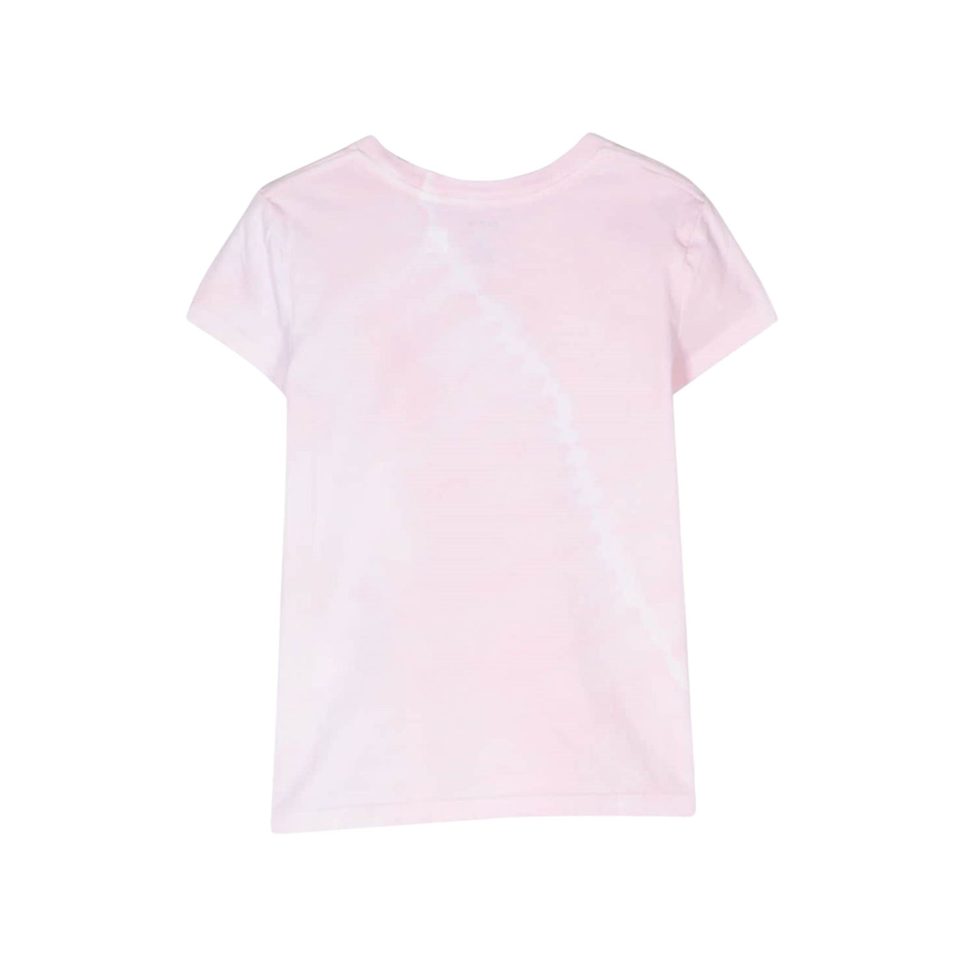 T-shirt Bambina dall'effetto sbiadito con stampa Bear frontale