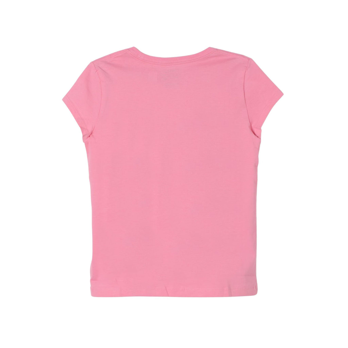 T-shirt Bambina a girocollo realizzata in puro cotone