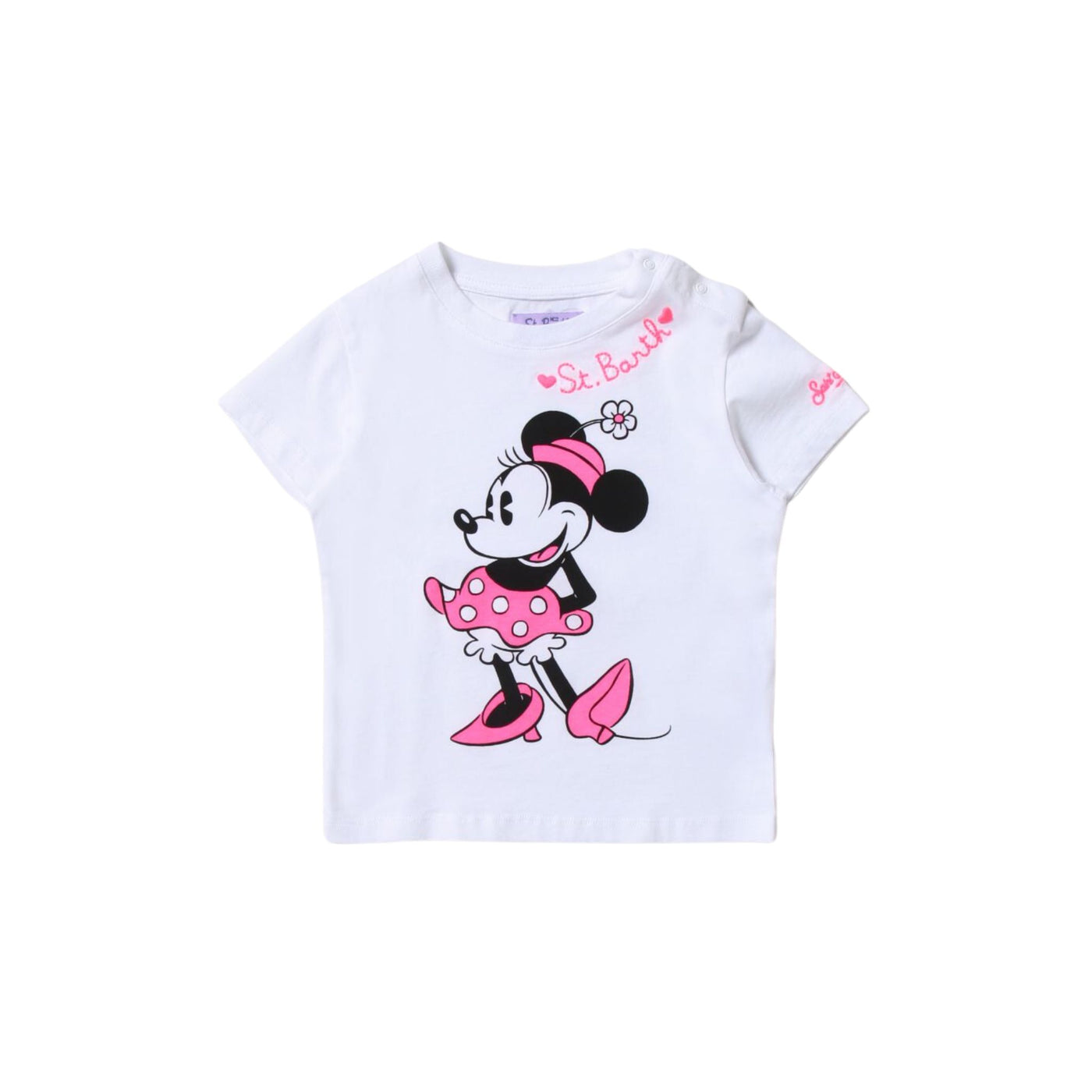 Girl's crew-neck t-shirt with print
