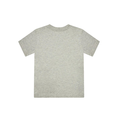 T-shirt Bambino basic con logo ricamato sul petto