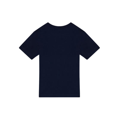T-shirt Bambino in puro cotone tinta unita con maniche corte