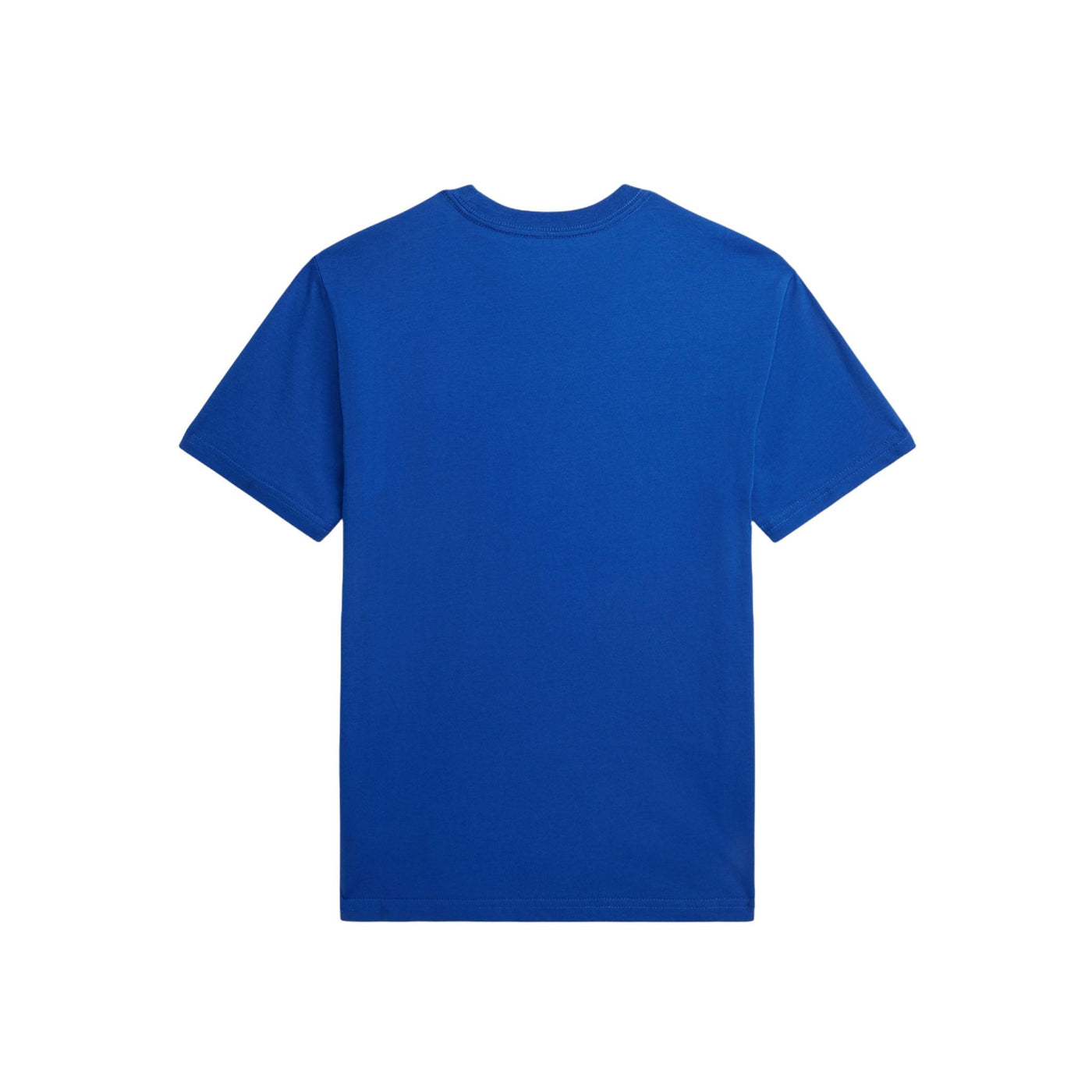 T-shirt Bambino Blu Royal in cotone a maniche corte