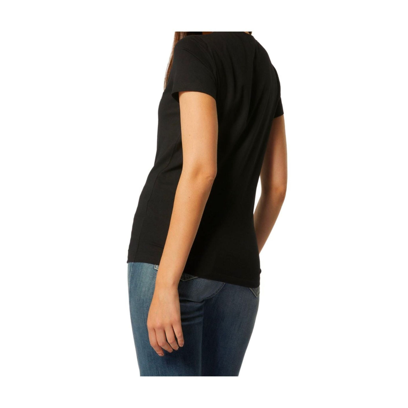 T-shirt Donna con logo stampato e maniche corte