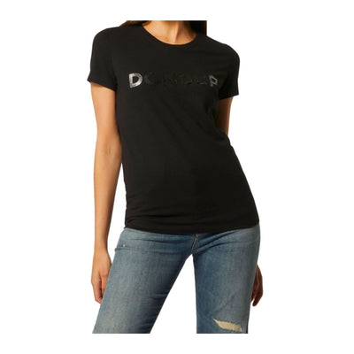 T-shirt Donna con logo stampato e maniche corte