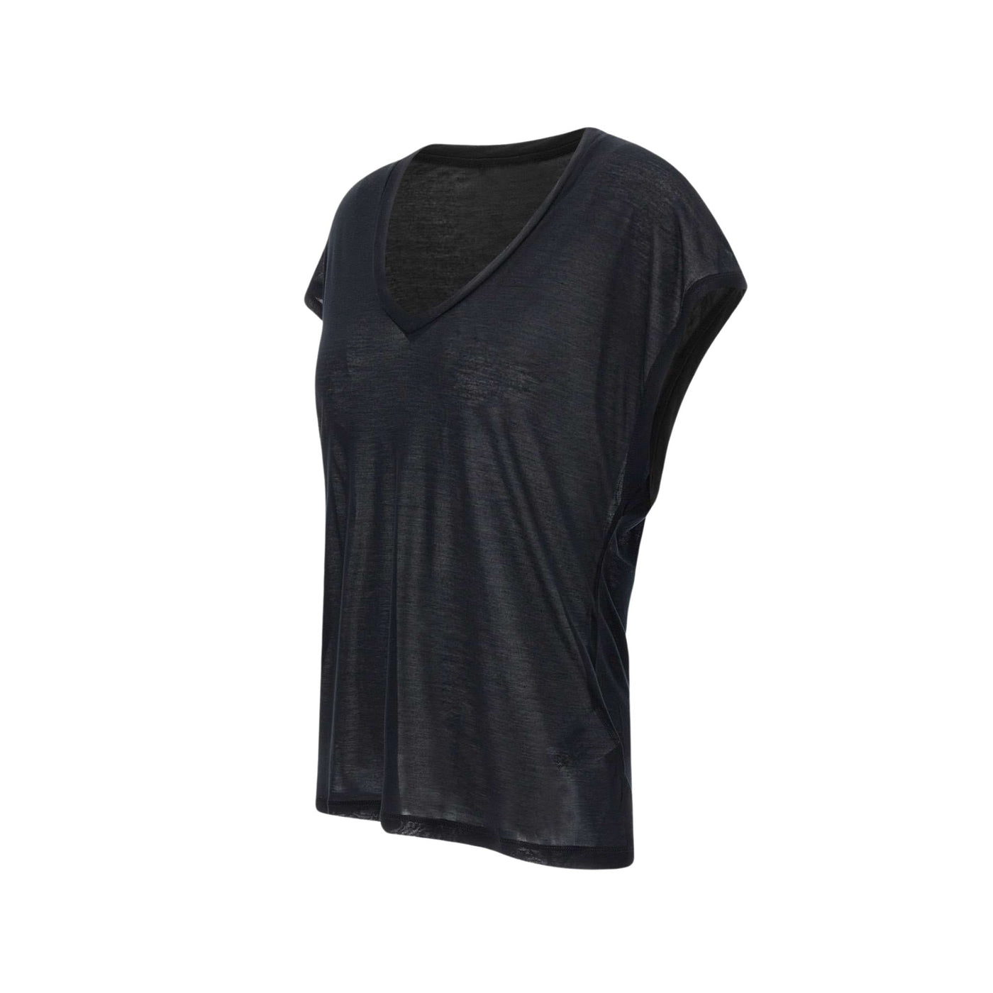 T-shirt Donna in modal a V