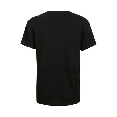 T-shirt Donna in cotone a tinta unita, dal design classico, con scollatura girocollo