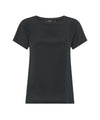 T-shirt Donna dalle linee classiche con scollatura girocollo