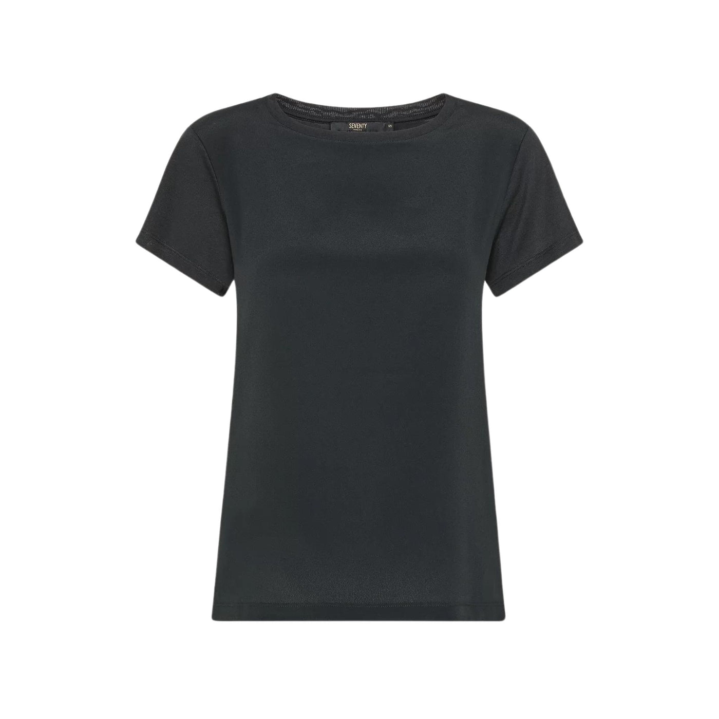 T-shirt Donna dalle linee classiche con scollatura girocollo