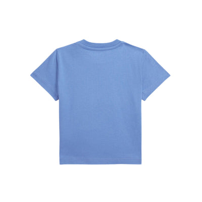 T-shirt Neonato in cotone con maniche corte e bottoni 