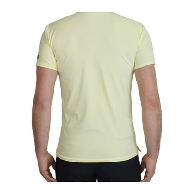 T-shirt Uomo a girocollo con maniche corte e logo sulla manica