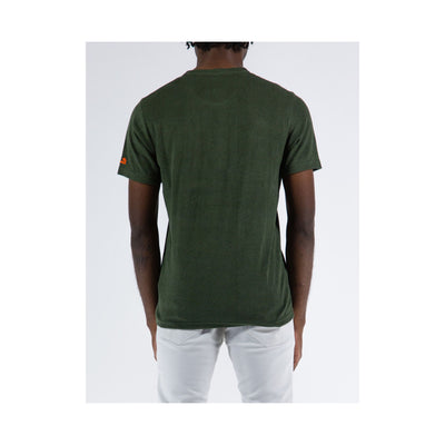 Men's T-shirt with embroidered palm