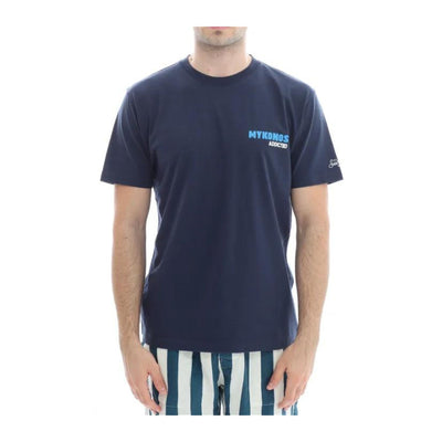 T-shirt Uomo in cotone, dal taglio classico, con maxi stampa posteriore e logo ricamato sul petto