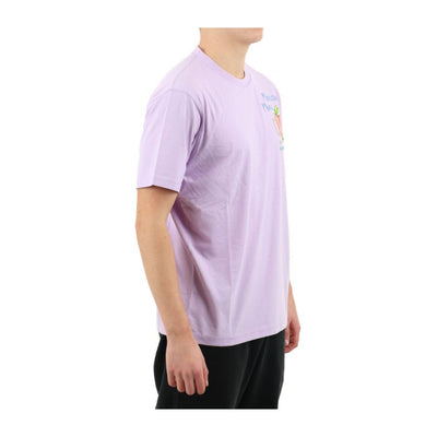T-shirt Uomo in cotone con ricamo e stampa sul petto