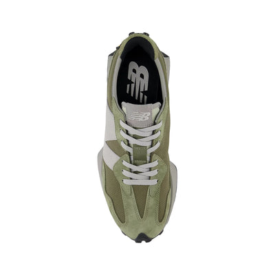 Sneakers Uomo, modello 327 Verde, con logo laterale