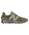 Sneakers Uomo, modello 327 Verde, con logo laterale