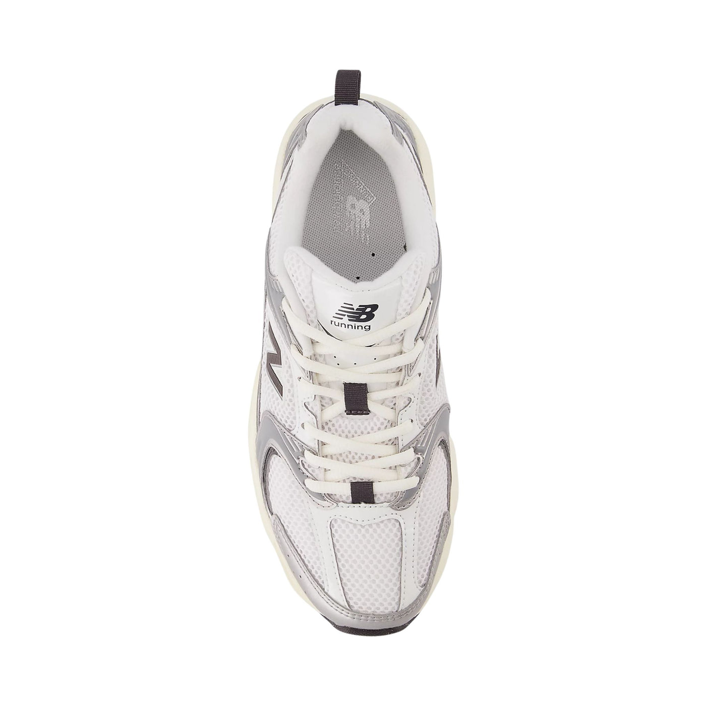 Sneakers Unisex Bicolor con dettagli neri
