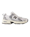 Sneakers Unisex Bicolor con dettagli neri