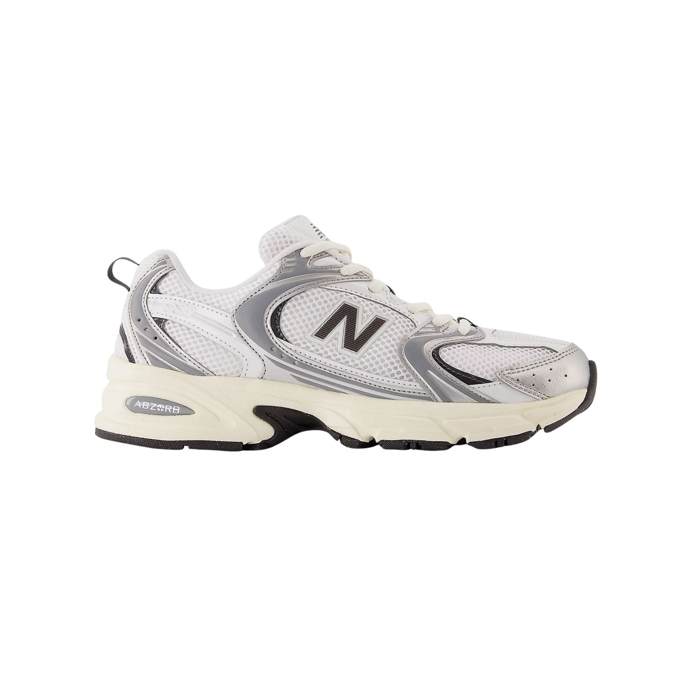 Sneakers Unisex Bicolor con dettagli neri
