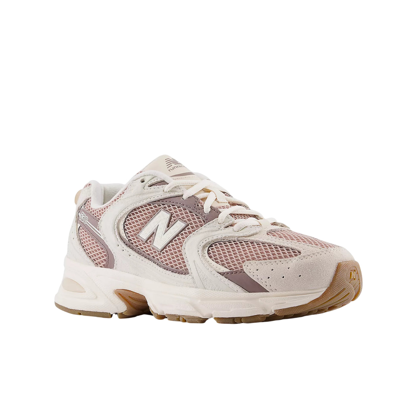 Sneakers Unisex 530 Rosa, con lacci ed inserti traspiranti