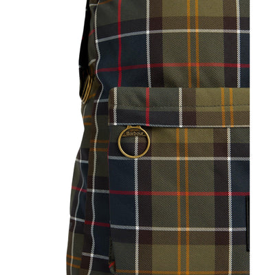 Zaino Uomo Torridon in tartan dettaglio tasca frontale