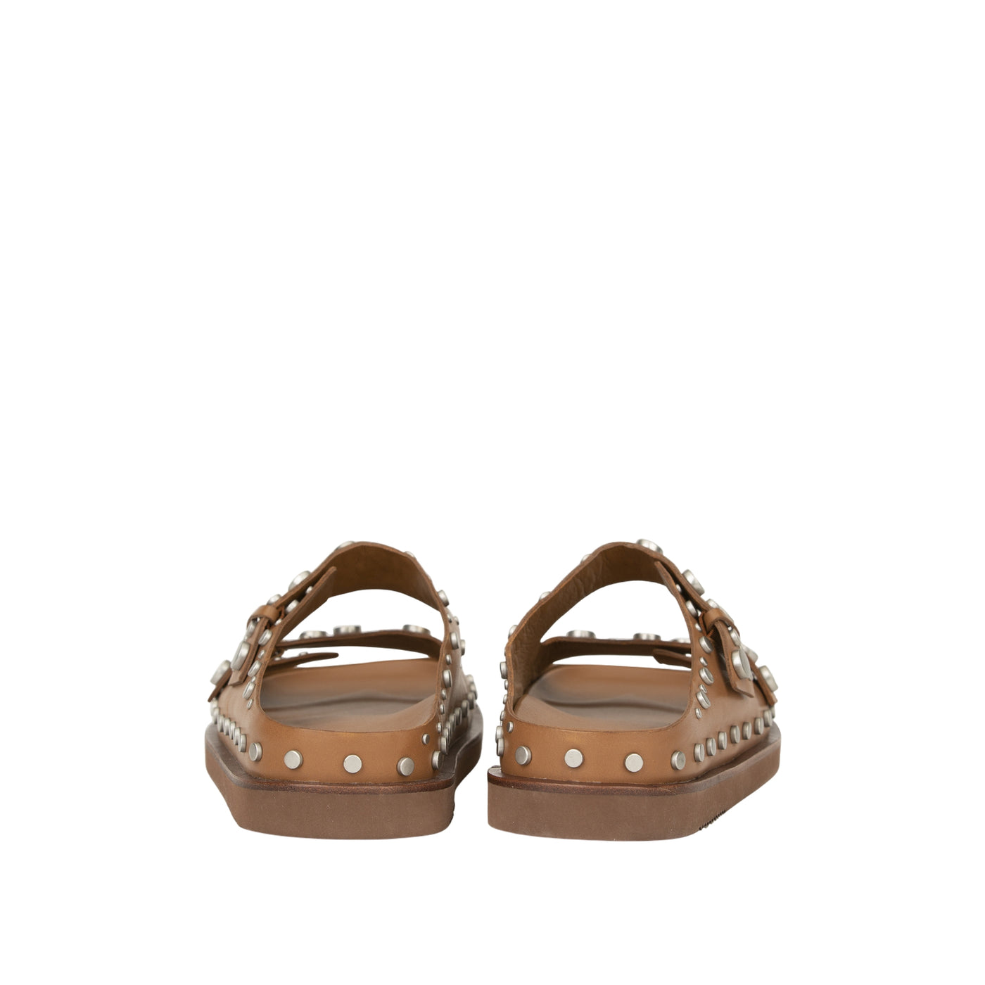 Sandali Donna Ultra02 con borchie Marrone retro