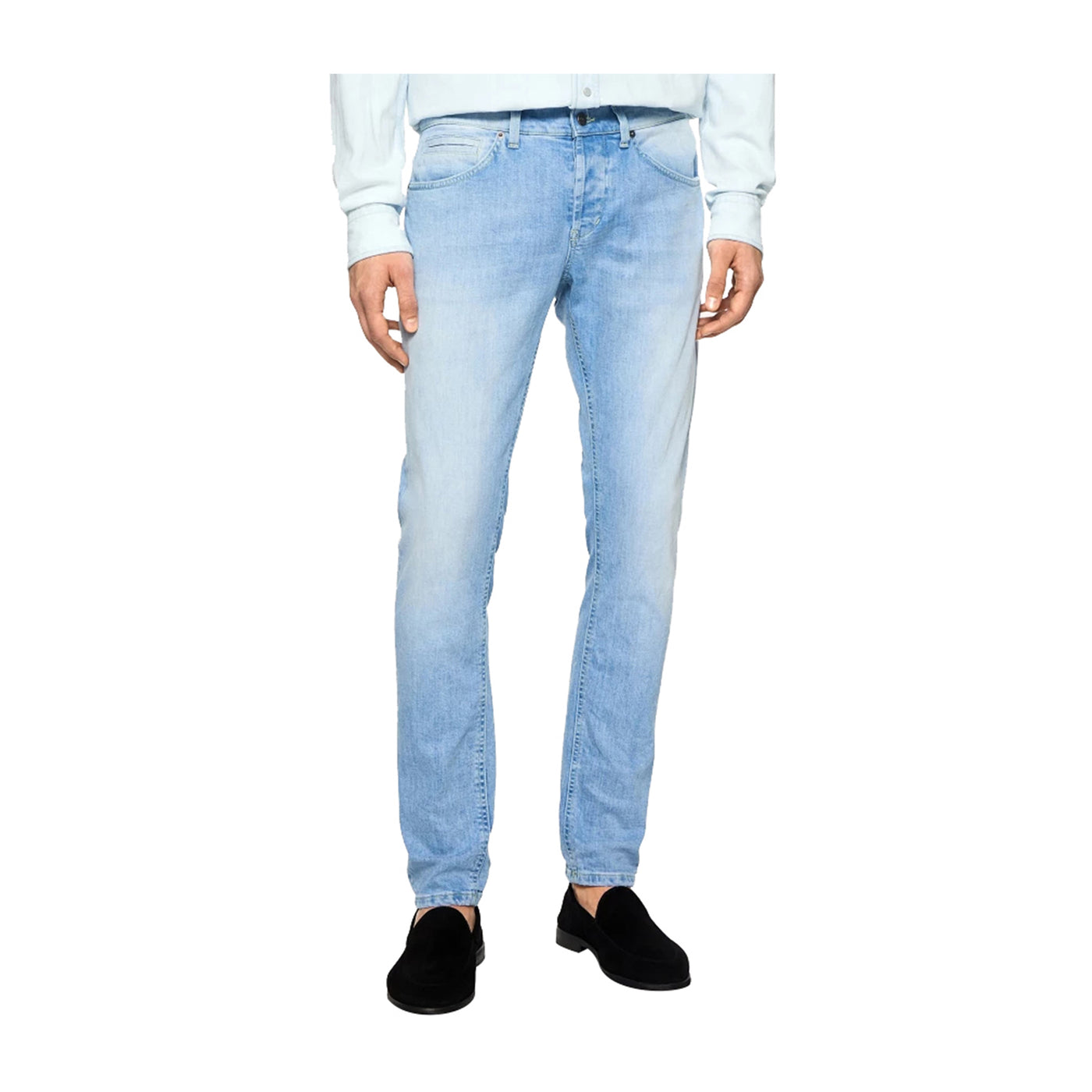 Men's jeans with low waist