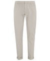 Pantaloni da uomo beige a gamba dritta
