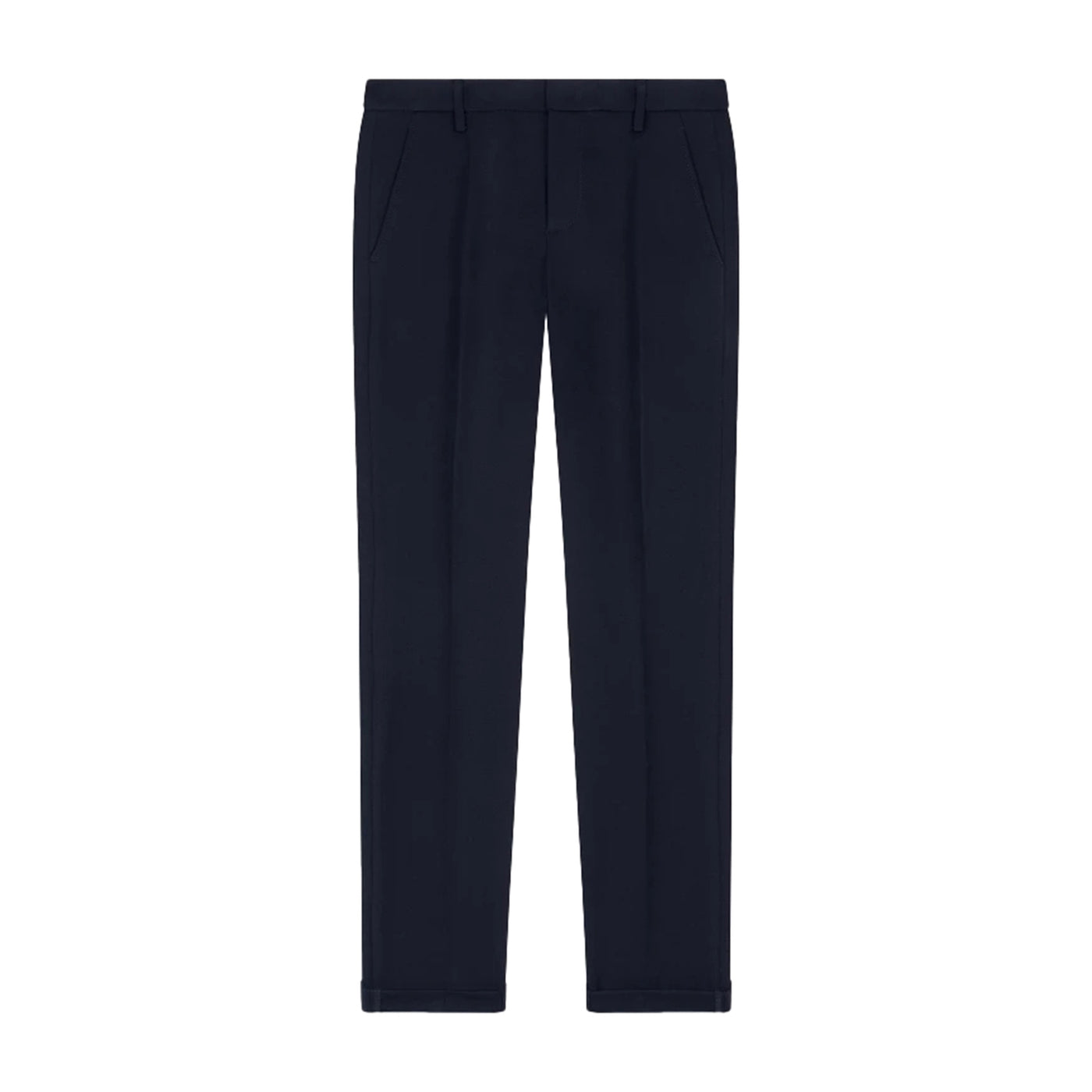 Pantaloni Uomo Gaubert in tela di lana Navy