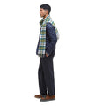 Sciarpa Uomo in lana d'agnello Tartan Verde