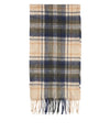 Sciarpa Uomo New Check Tartan Beige